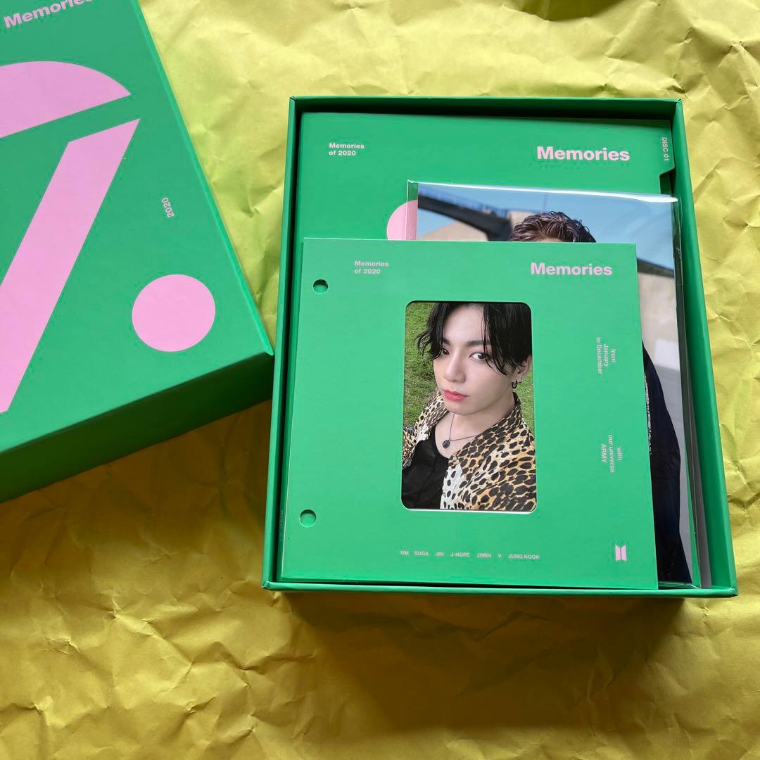 BTS メモリーズ2020 Blu-ray トレカJK ジョングク