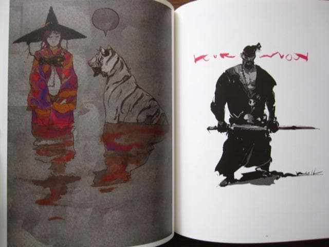 The Nemiri Book　Nicolas Nemiri　直筆サインイラスト