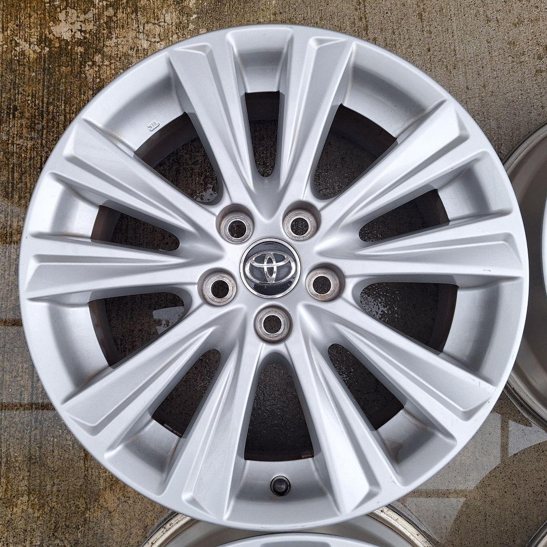 トヨタ アルファード 30後期 純正 18インチ アルミホイール ヴェルファイア