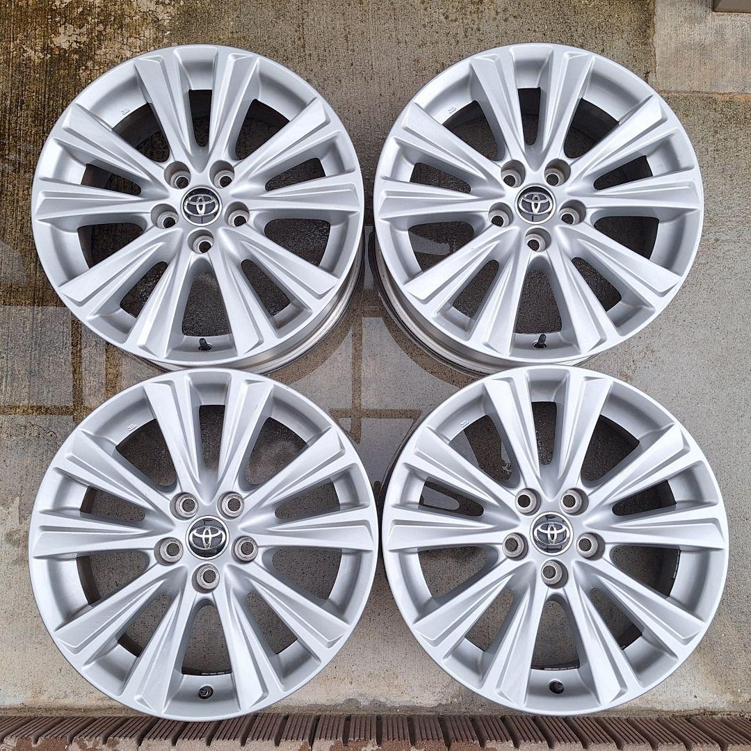 トヨタ アルファード 30後期 純正 18インチ アルミホイール ヴェルファイア