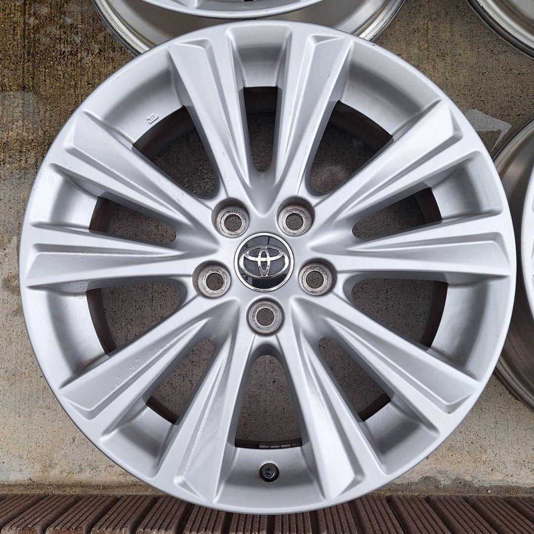 トヨタ アルファード 30後期 純正 18インチ アルミホイール ヴェルファイア