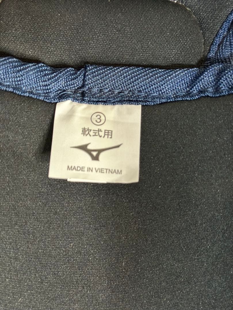 ミズノ ネイビー レガース 軟式用