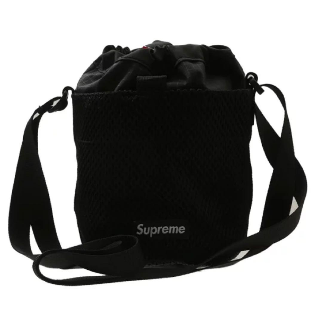 シュプリーム スモール シンチ ポーチ 2023FW \"ブラック