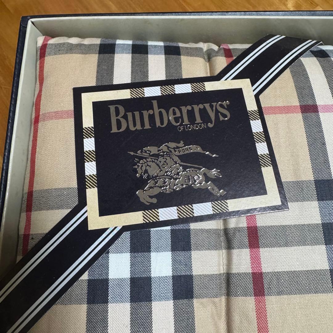 未使用 未開封 Burberrys バーバリー チェック柄 羽毛掛け布団 綿