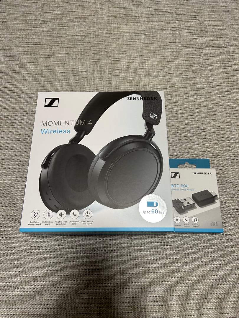 ゼンハイザー ヘッドホン MOMENTUM 4 Wireless BTD 600