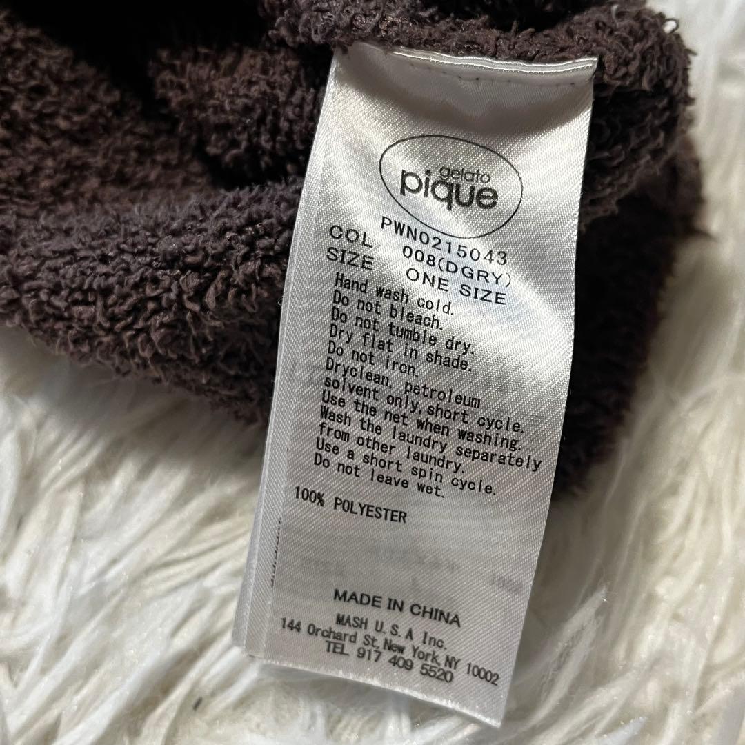 美品 ジェラートピケ　ルームウェア　ワンピース　シュナウザー　完売品 F