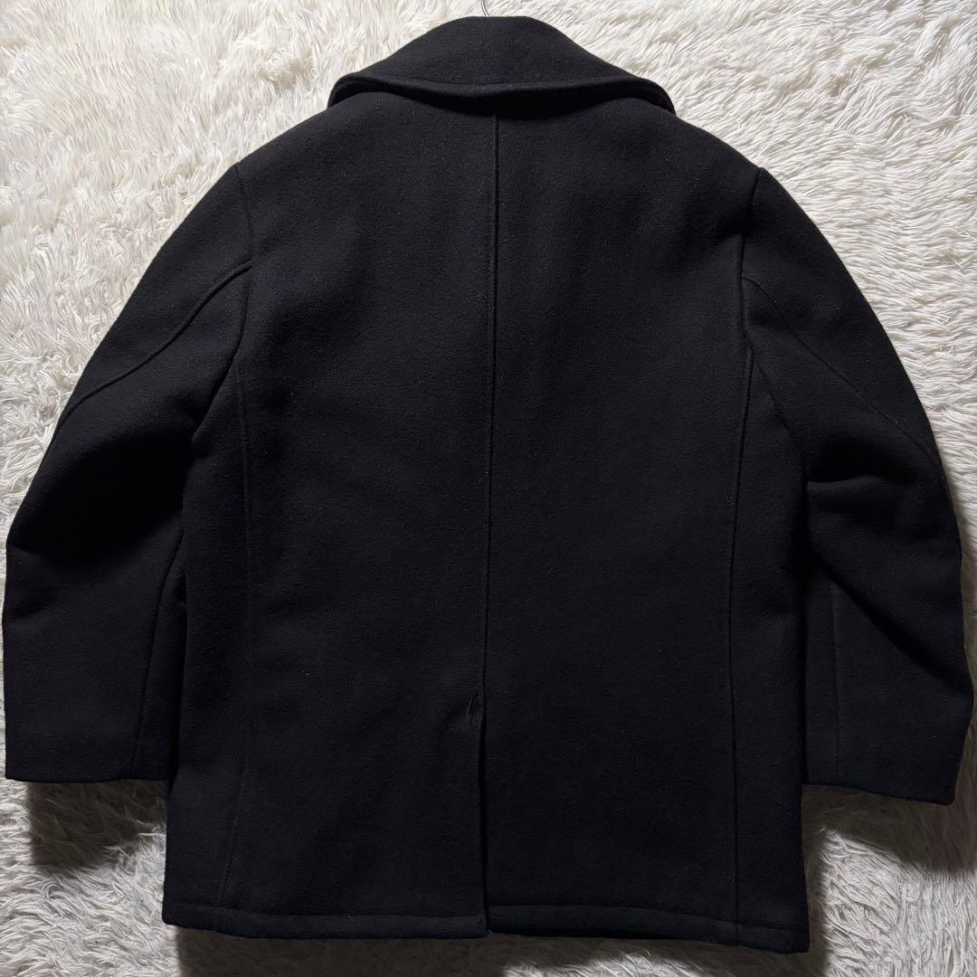 美品/42サイズ■schott ピーコート　ブラック　キルティング　USA製