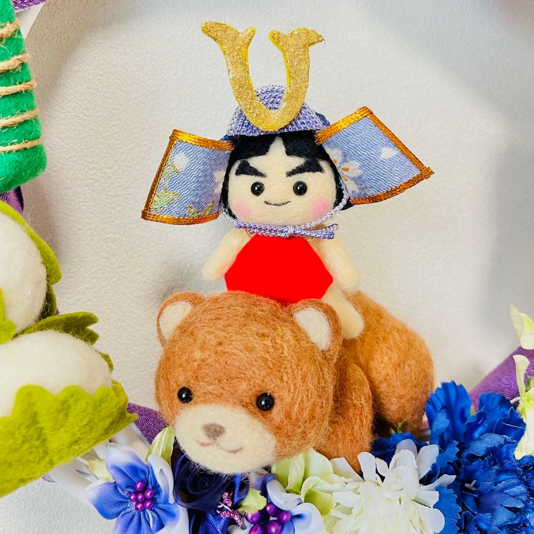 みみ　端午の節句リース　イースターリース