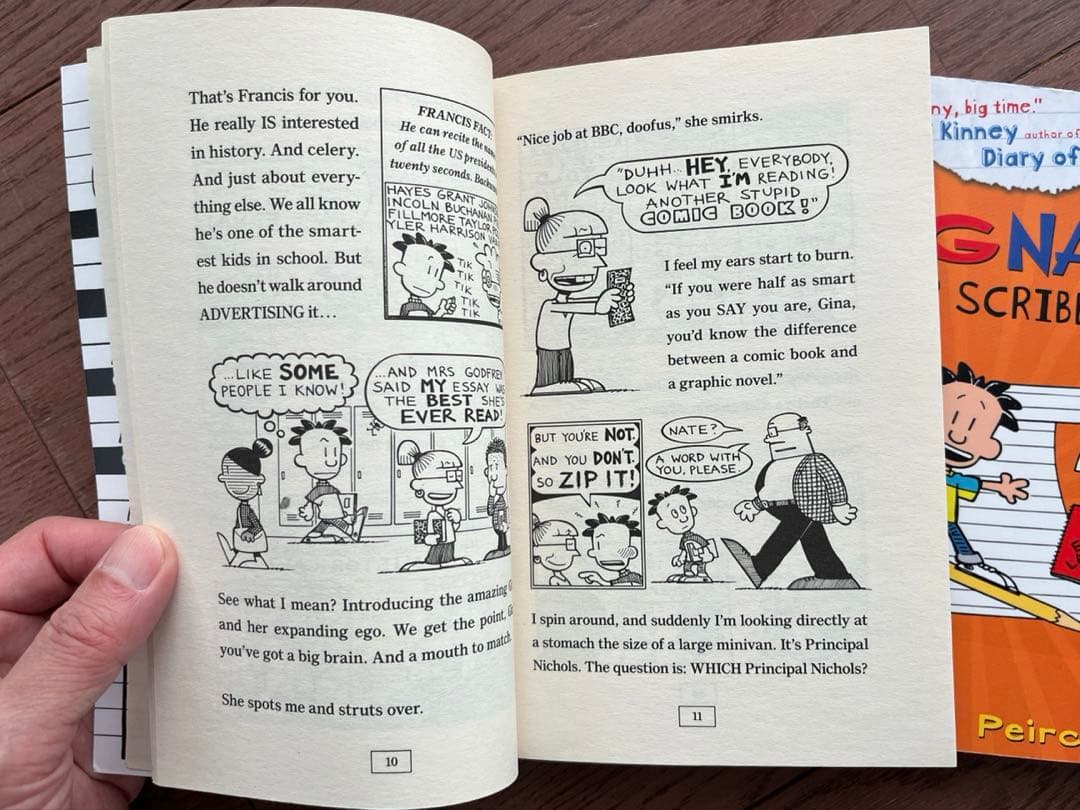 Big Nate 11冊セット 洋書コミック