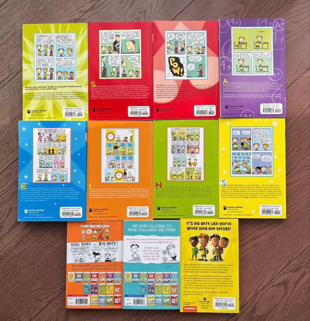 Big Nate 11冊セット 洋書コミック