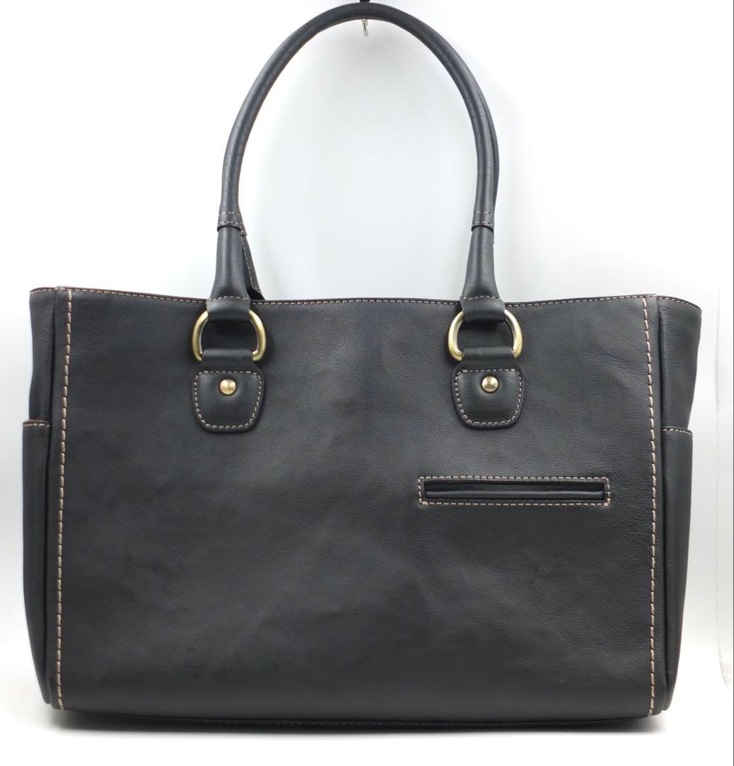 美品 土屋鞄 トーンオイルヌメ ミディアムトート トートバッグ 肩掛けバッグ