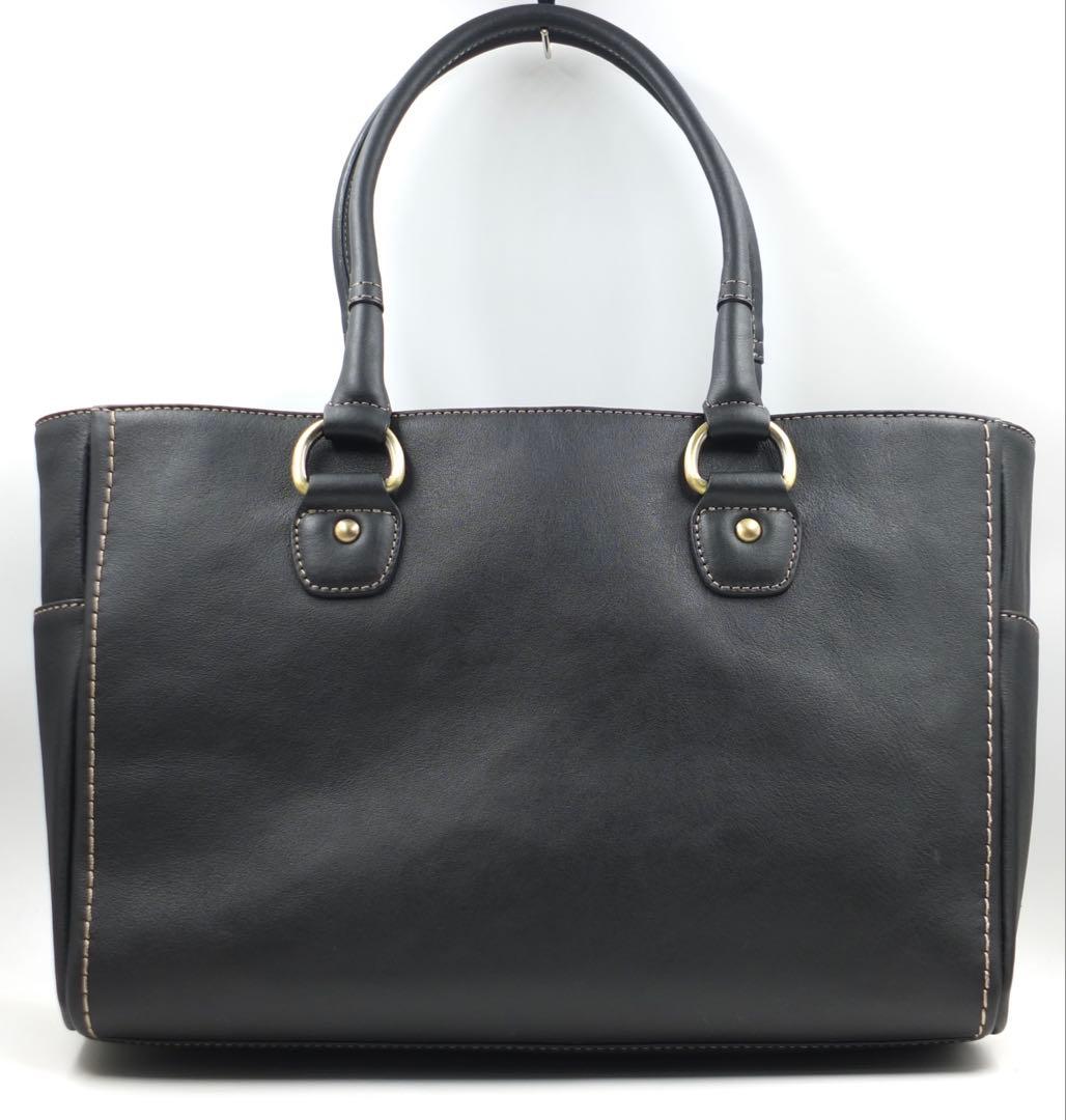 美品 土屋鞄 トーンオイルヌメ ミディアムトート トートバッグ 肩掛けバッグ