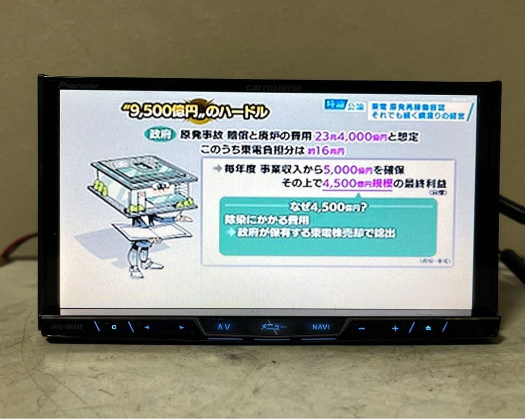 carrozzeria AVIC-ZH0999-地図データ2023{ E }