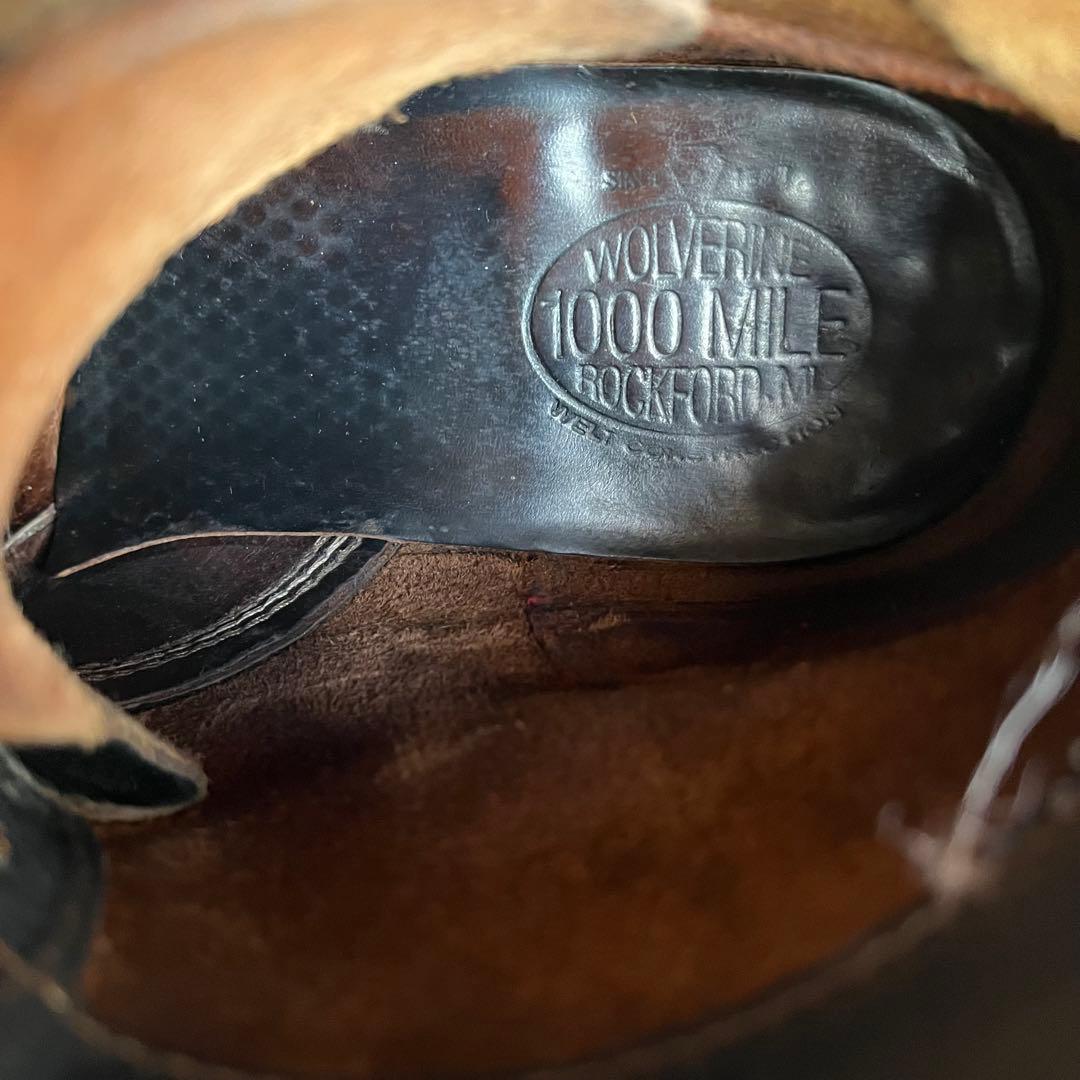 wolverine 1000mile boot ウルヴァリン 美品 9D
