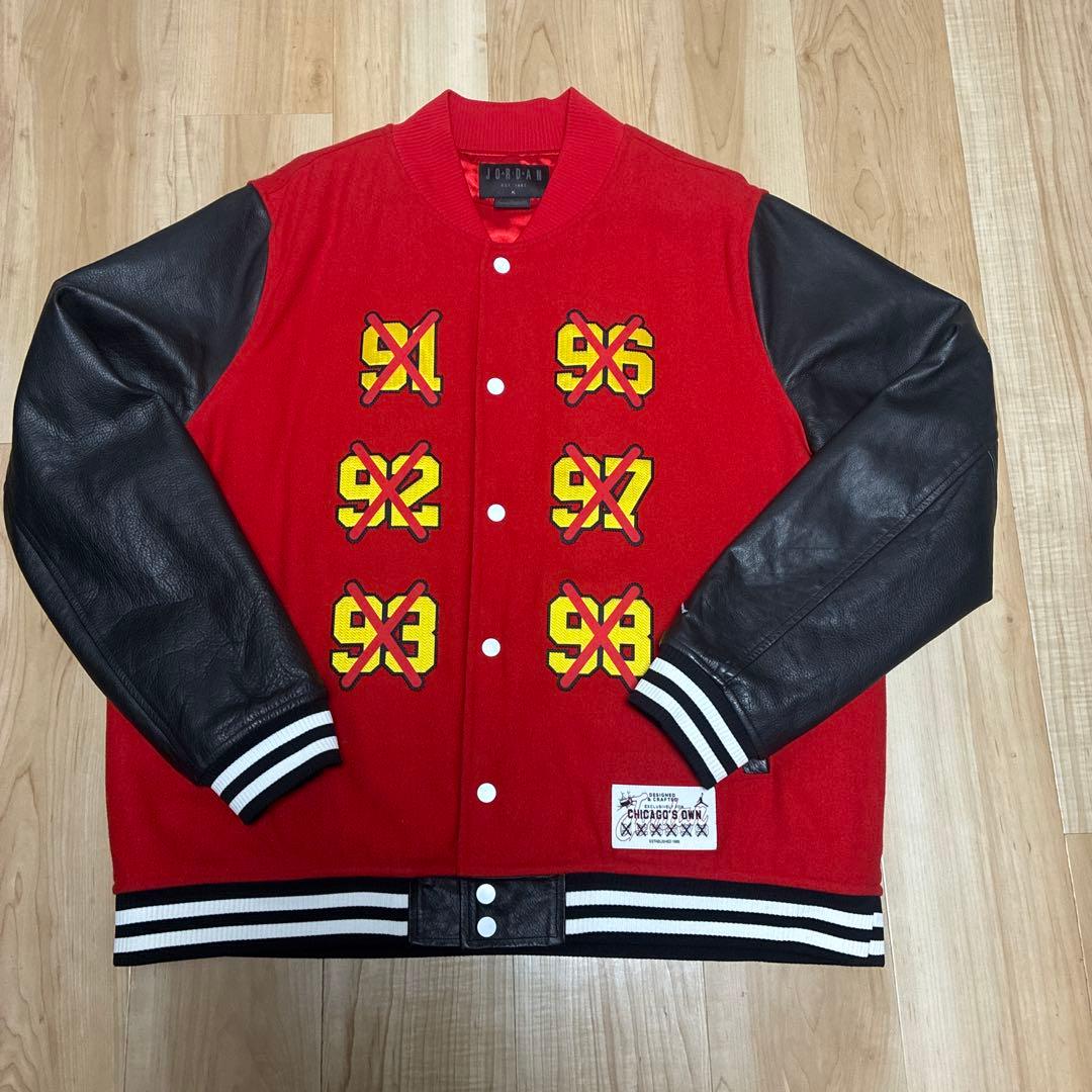 Jordan ジョーダン スタジャン XL レザー袖 NIKE 古着