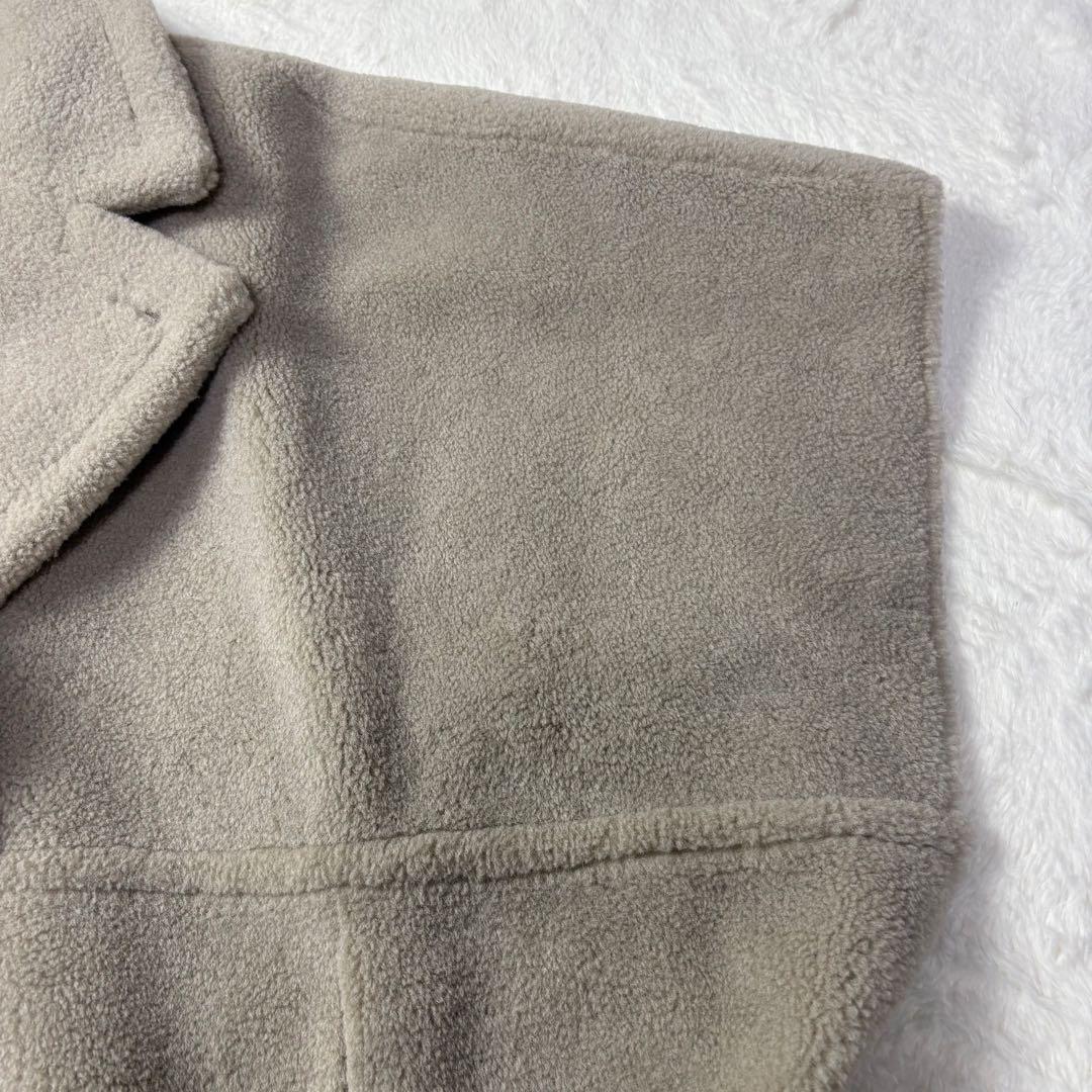 美品 AMERI REVERSIBLE BOA PONCHO COAT