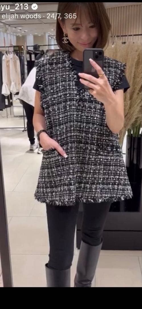 へイヴheve ツイードジレ梅田阪急限定