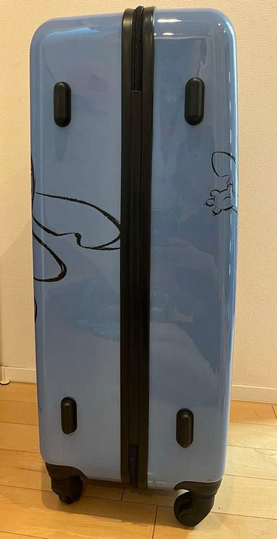 【一度使用のみ】ディズニー　スティッチ スーツケース　キャリアケース