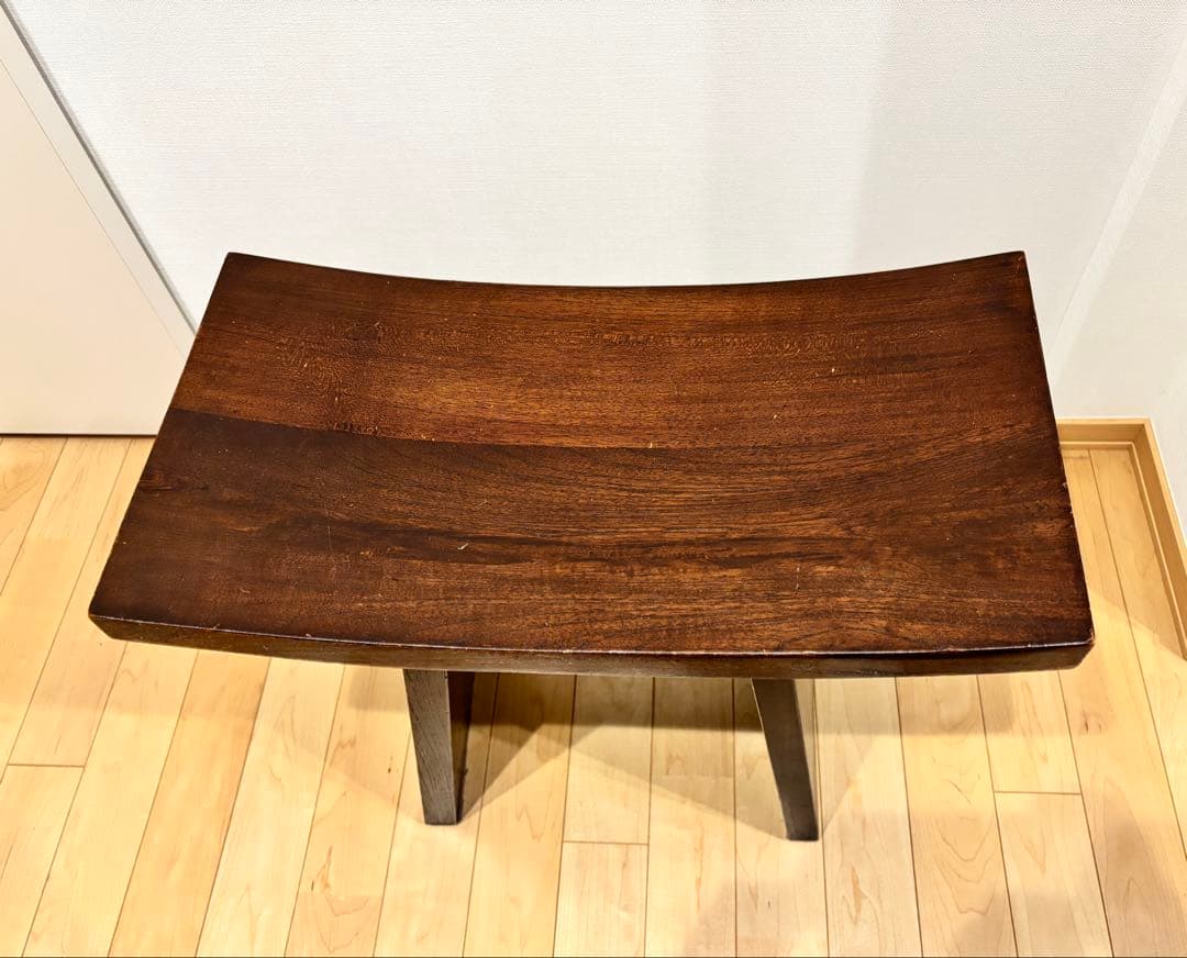 アンティーク スツール 無垢材 アジアンチェア