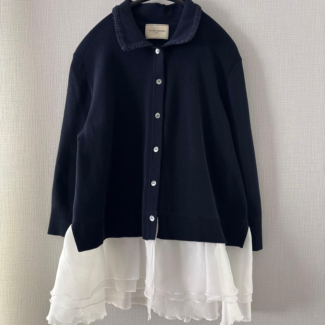 い**様 UNITED ARROWS レディーポロコンビニットウォッシャブル