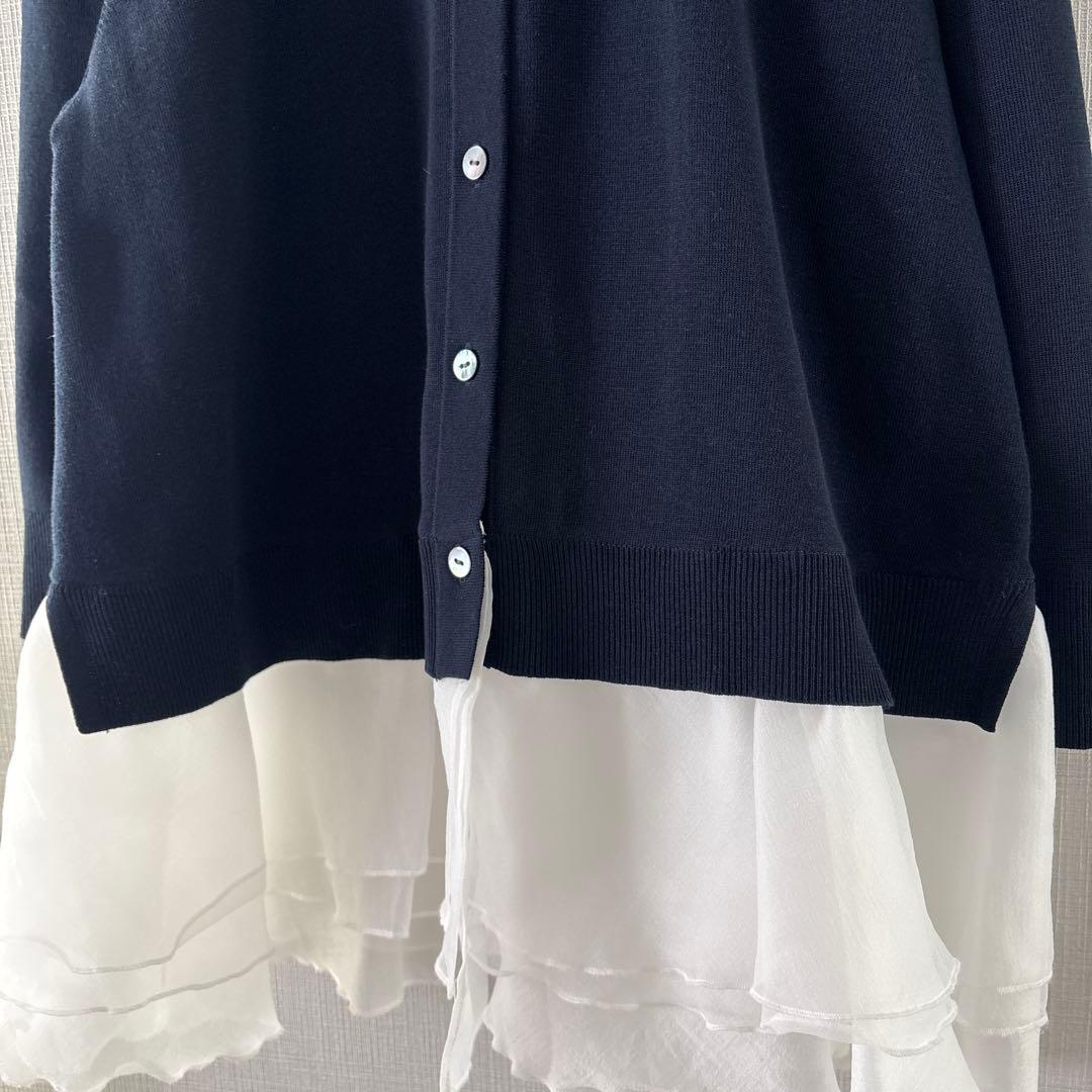 い**様 UNITED ARROWS レディーポロコンビニットウォッシャブル