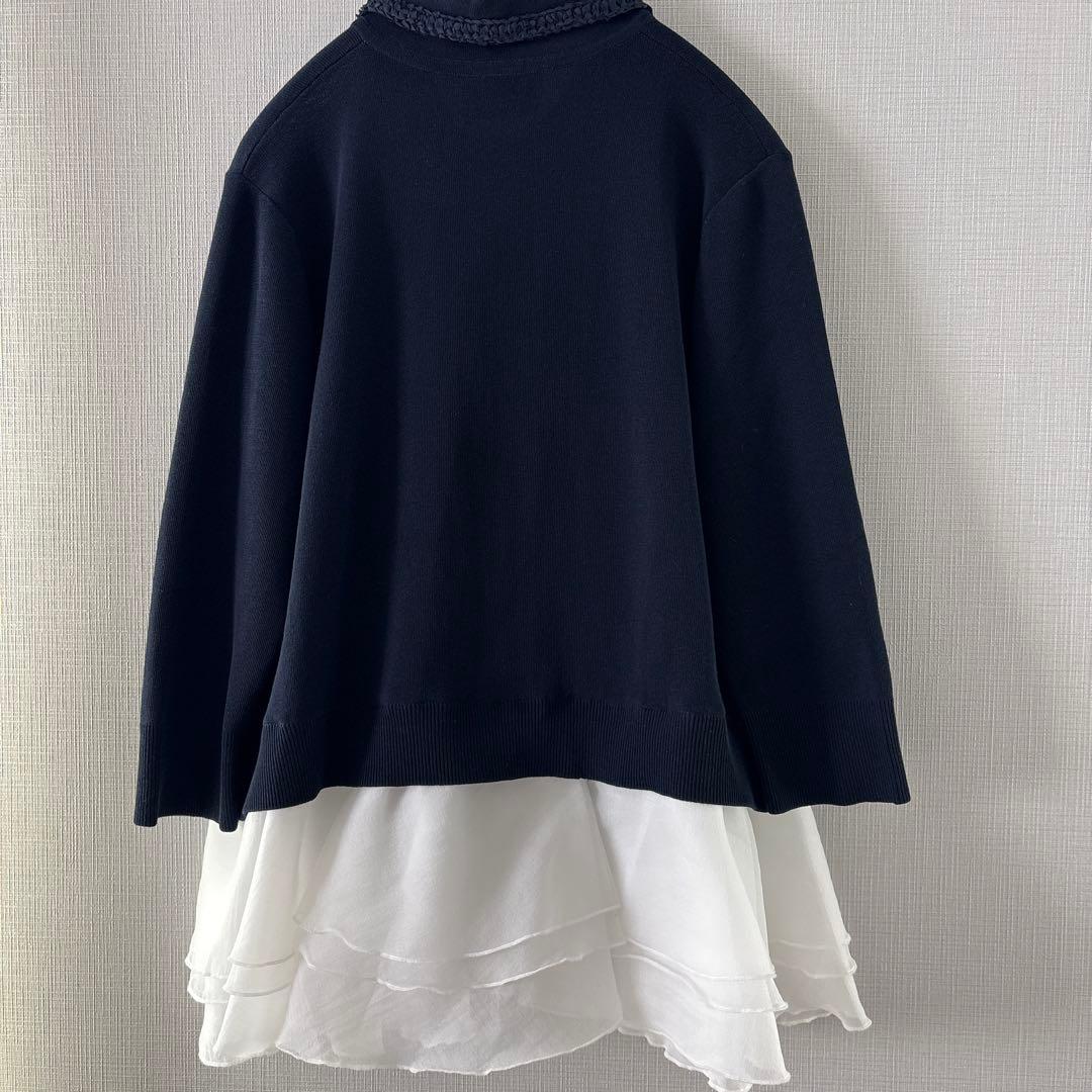 い**様 UNITED ARROWS レディーポロコンビニットウォッシャブル