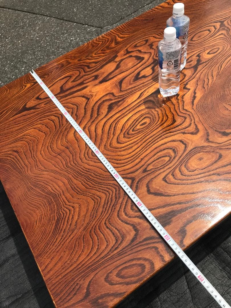 ◉天然木天板の座卓 ◉120x84x32 cm