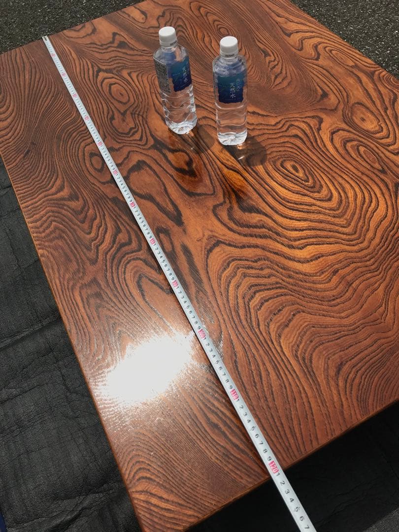 ◉天然木天板の座卓 ◉120x84x32 cm