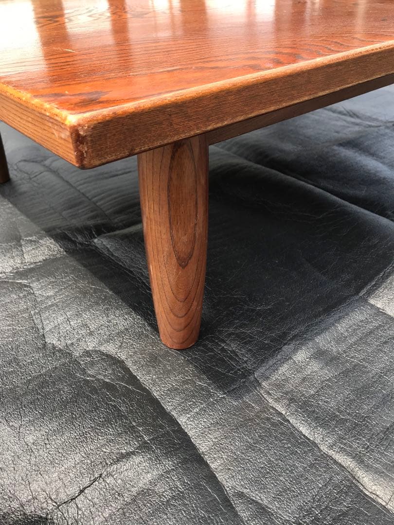 ◉天然木天板の座卓 ◉120x84x32 cm