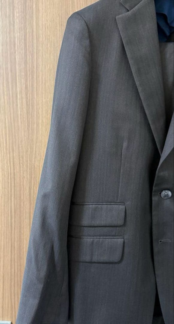 ボリオリ ブラウン BOGLIOLI スーツ サイズ48