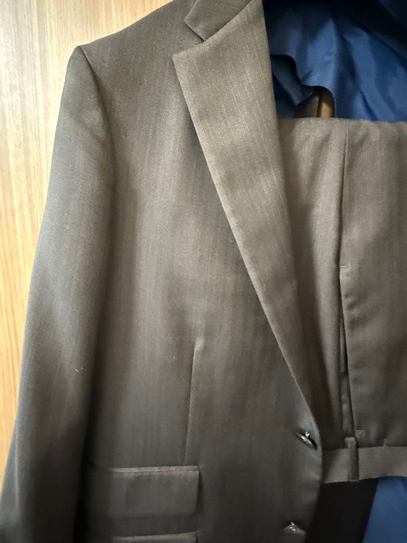 ボリオリ ブラウン BOGLIOLI スーツ サイズ48