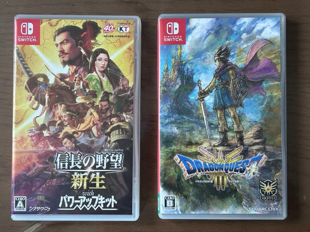 信長の野望 新生 & ドラゴンクエスト3 セット