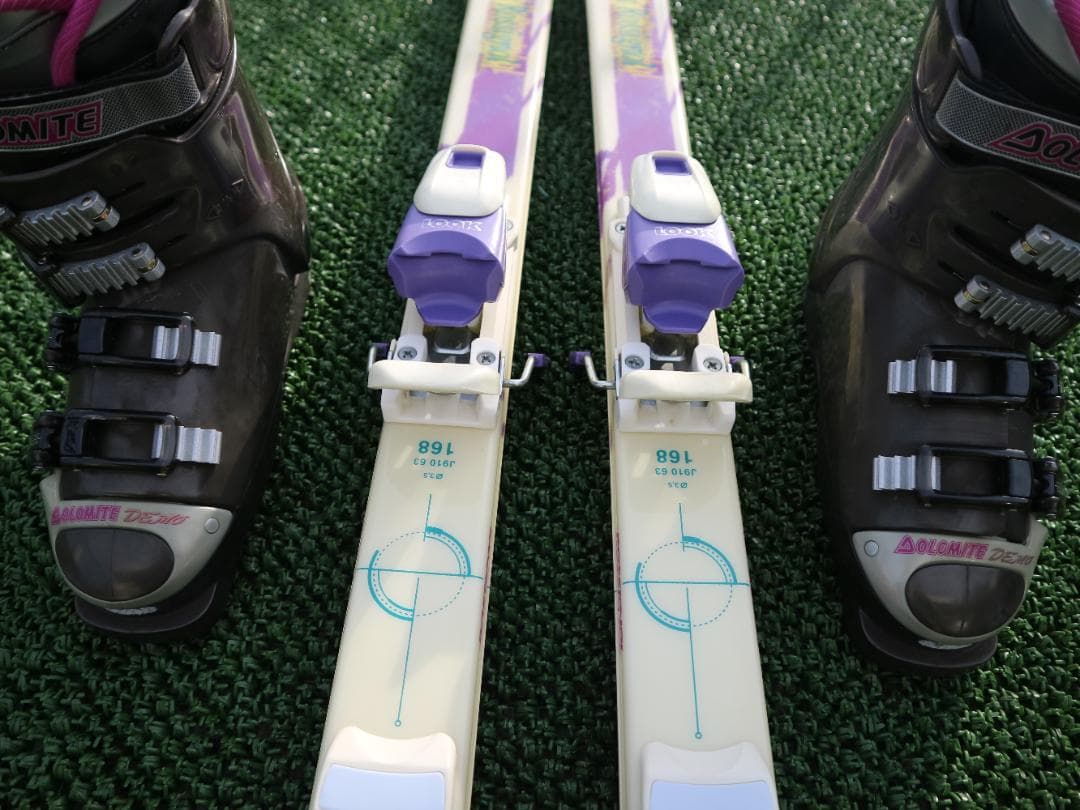 手渡希望【極美品】スキー セット レディース 24.5cm ROSSIGNOL