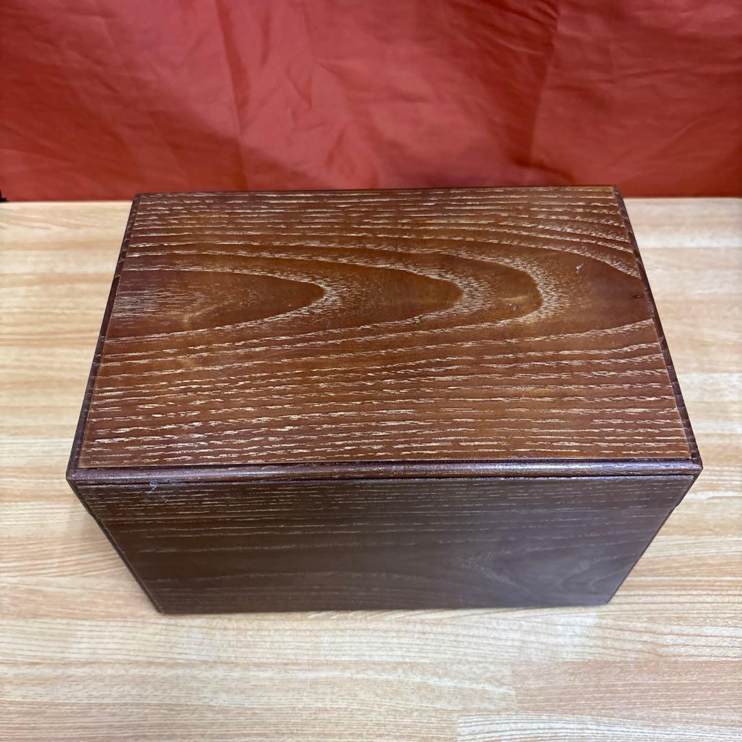 桑製 茶箱 茶道具セット