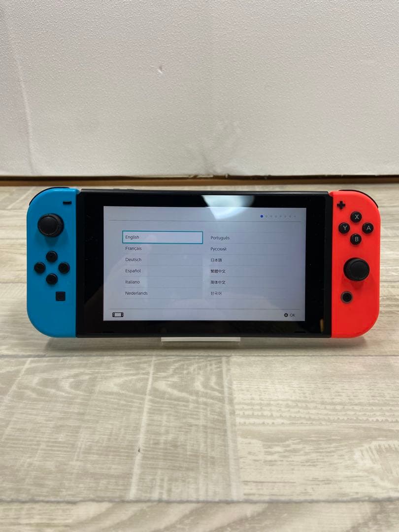 任天堂 Switch本体 HAC-001 ネオンブルー・レッド リングフィット付