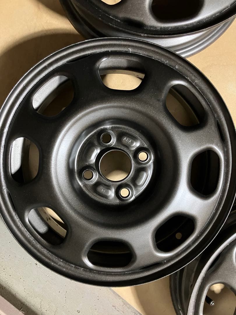 ハスラー15インチ スチールホイール4本