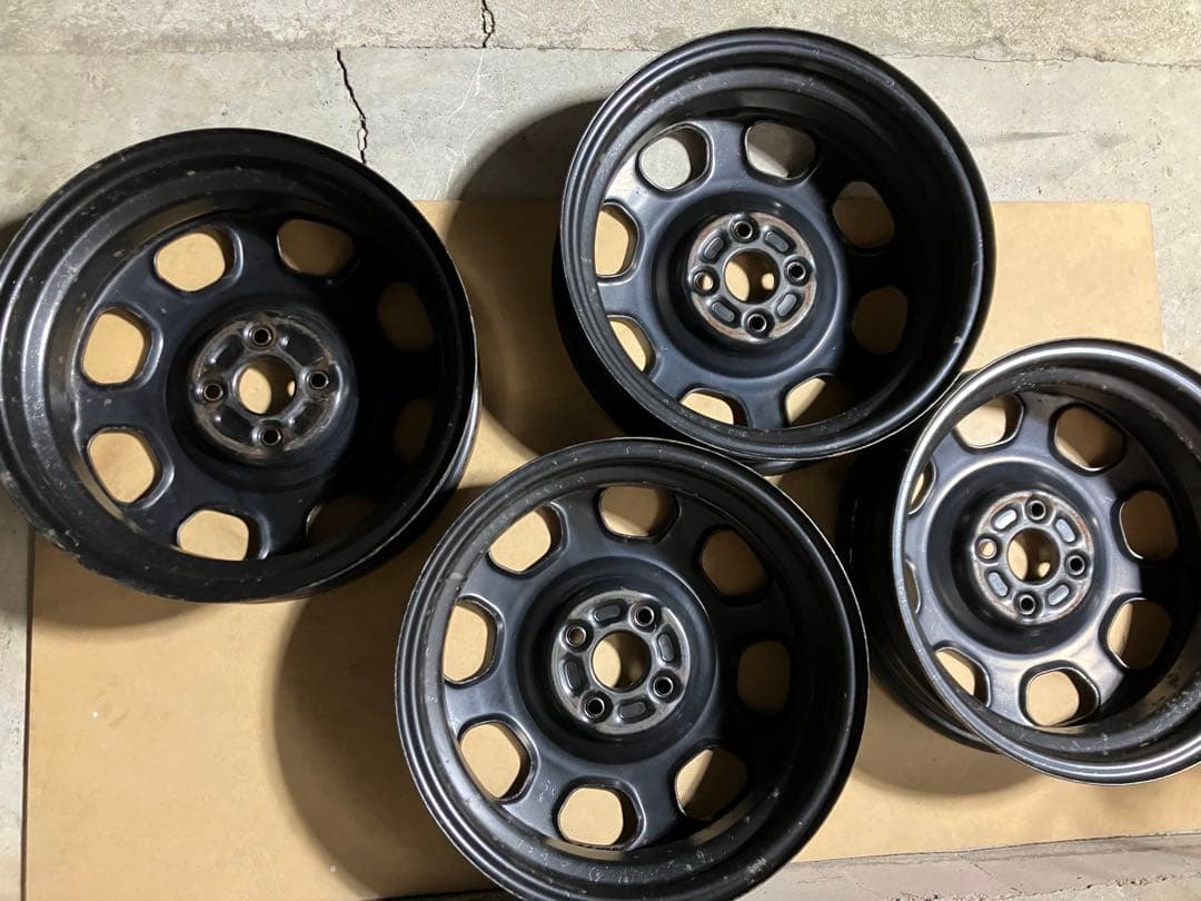 ハスラー15インチ スチールホイール4本