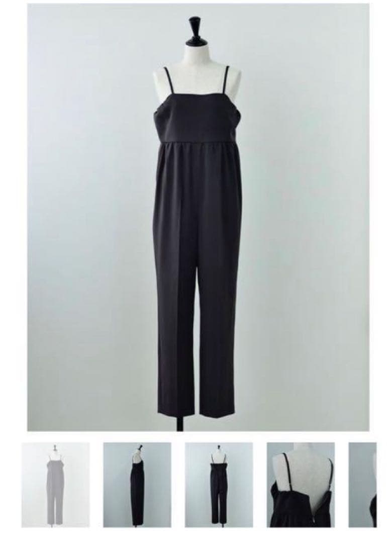 ohga オールインワン　チャコールグレー オーガ