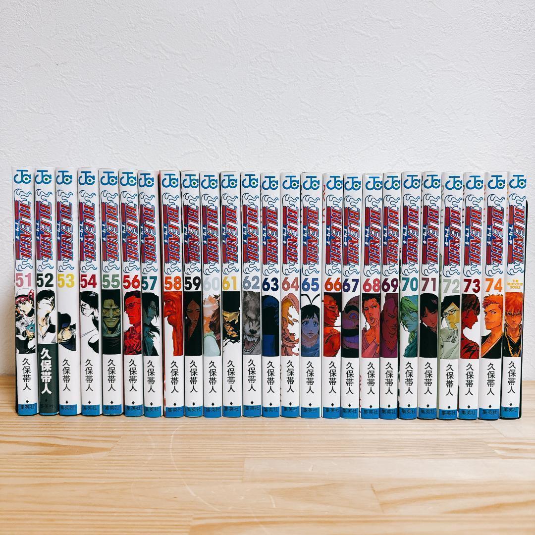 【全巻初版】BLEACH ブリーチ 全74巻+1冊セット 久保帯人 ジャンプ①