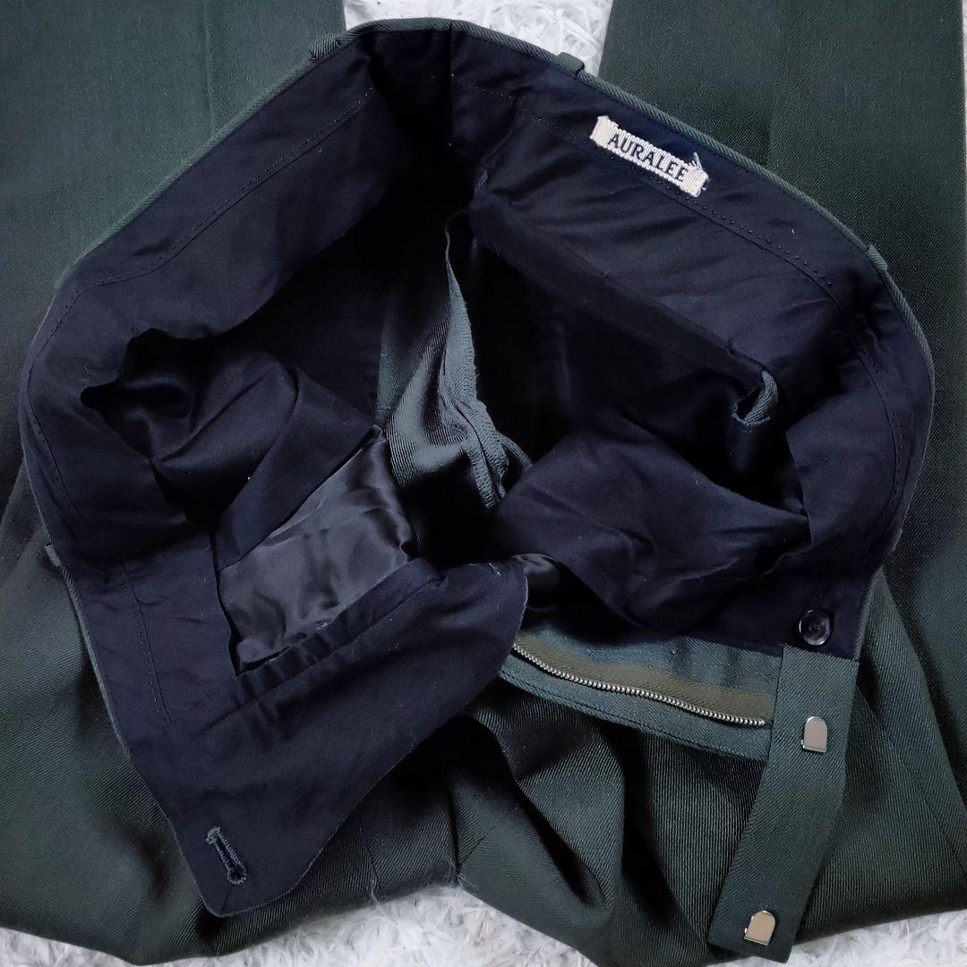 AURALEE オーラリー ウールモヘア スラックス パンツ サイズ4 日本製