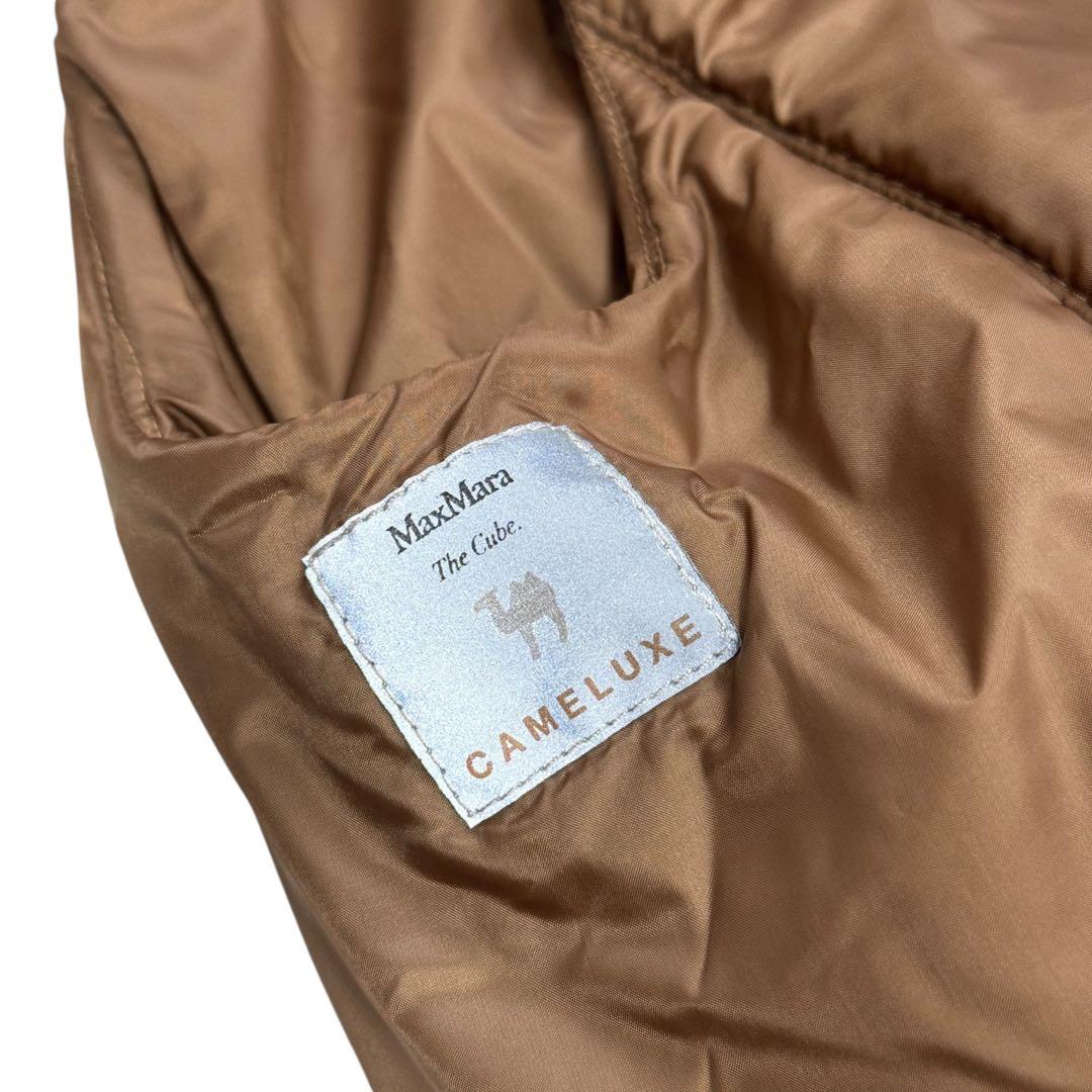 未使用　マックスマーラ TheCube GREENGI ダウンベスト キャメル