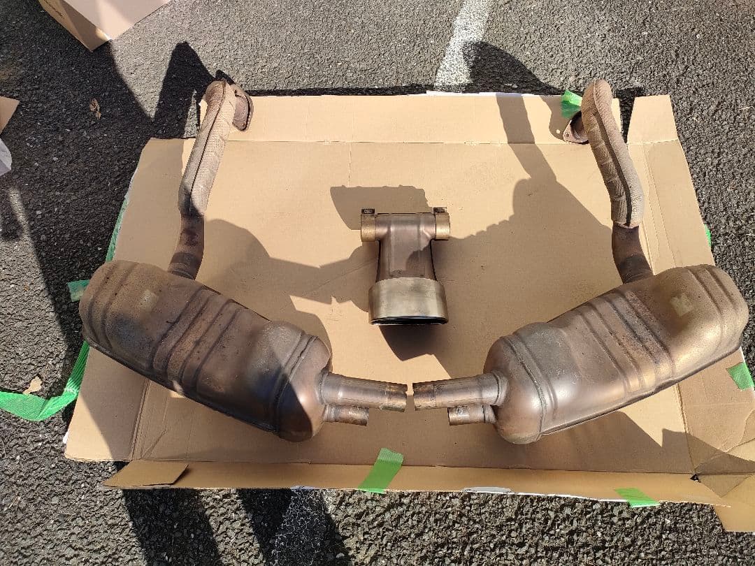 981ボクスター 純正ノーマルマフラー