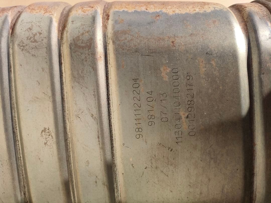 981ボクスター 純正ノーマルマフラー