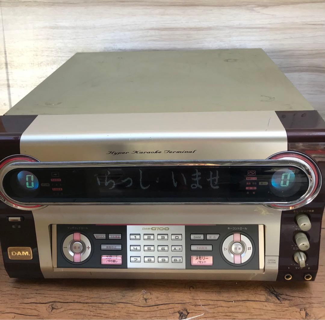 カラオケDAMg-100 通電のみ(F97)