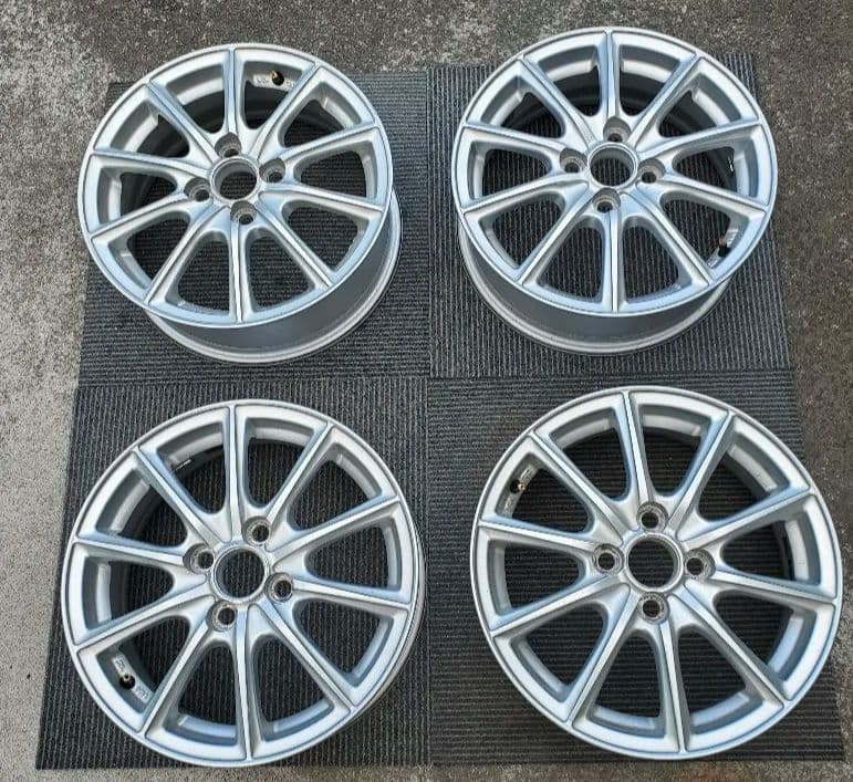 エコホルム 15インチ シルバー 10スポークホイール