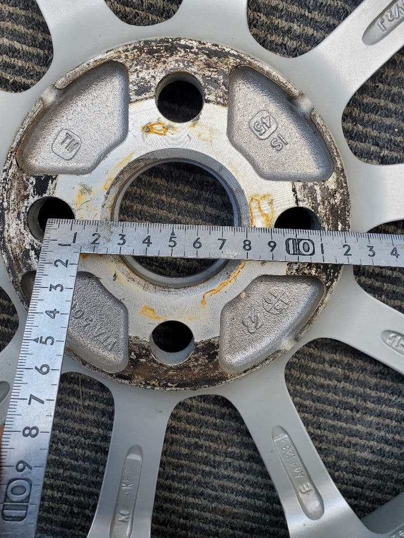 エコホルム 15インチ シルバー 10スポークホイール