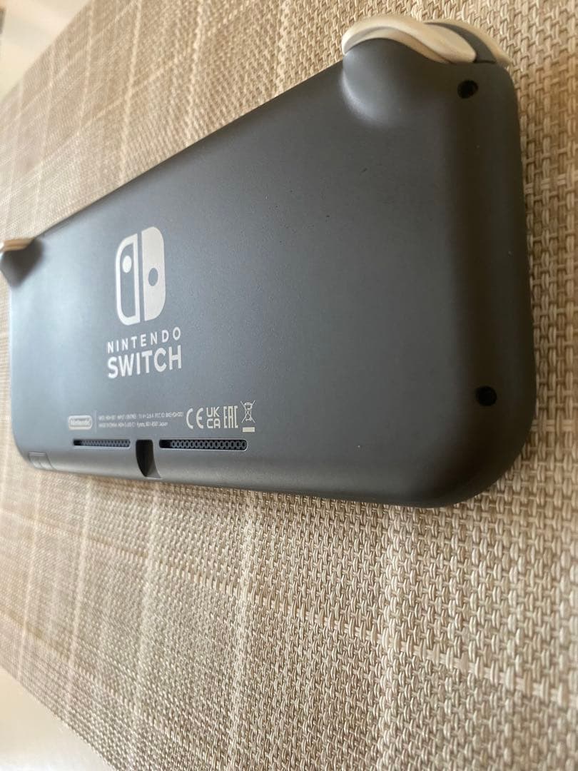Nintendo Switch Lite グレー本体（動作良好・初期化済み）