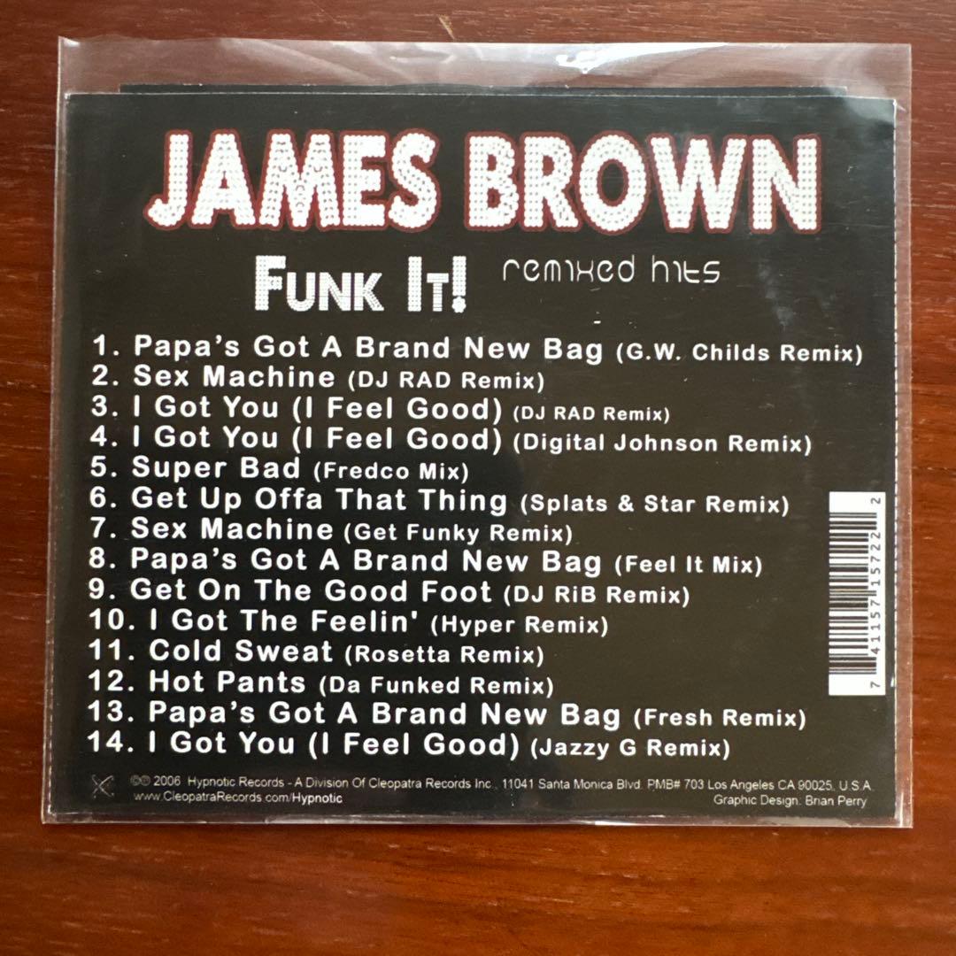 洋楽 JAMES BROWN Funk It! remixed hits