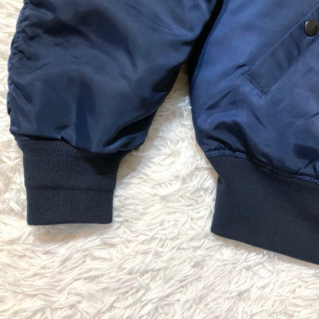 【人気・希少XL】HOUSTON B-15C ネイビー × ネイビームートン