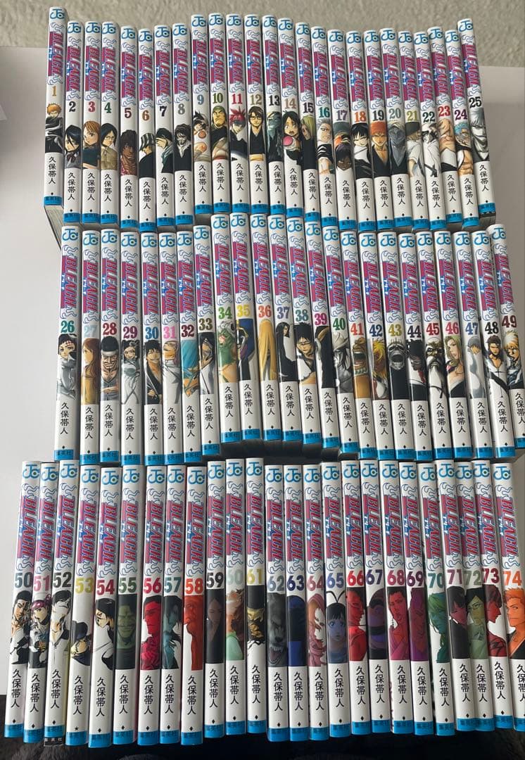 【極美品】ブリーチ　全74巻セット